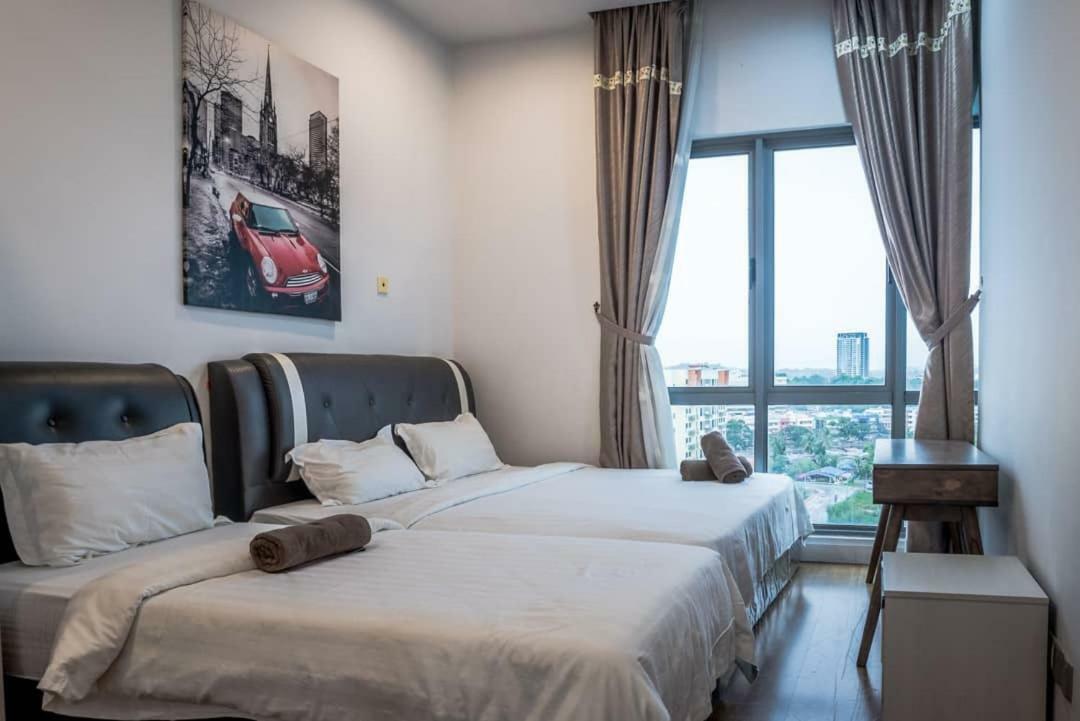 Modern Nbp Apartment @ The Loft Imago Kota Kinabalu Eksteriør bilde